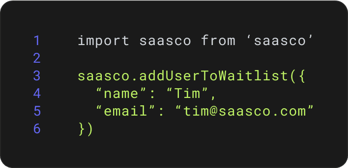 Saasco Dialog UI